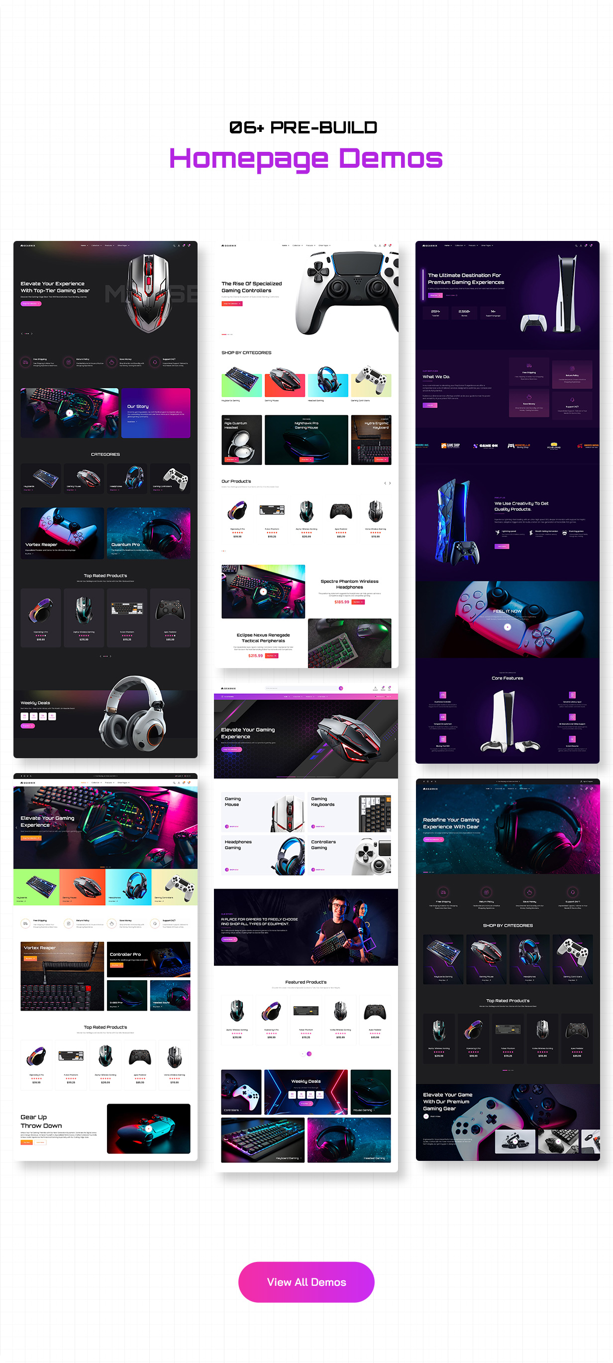 gearnix - WordPress Theme - 2